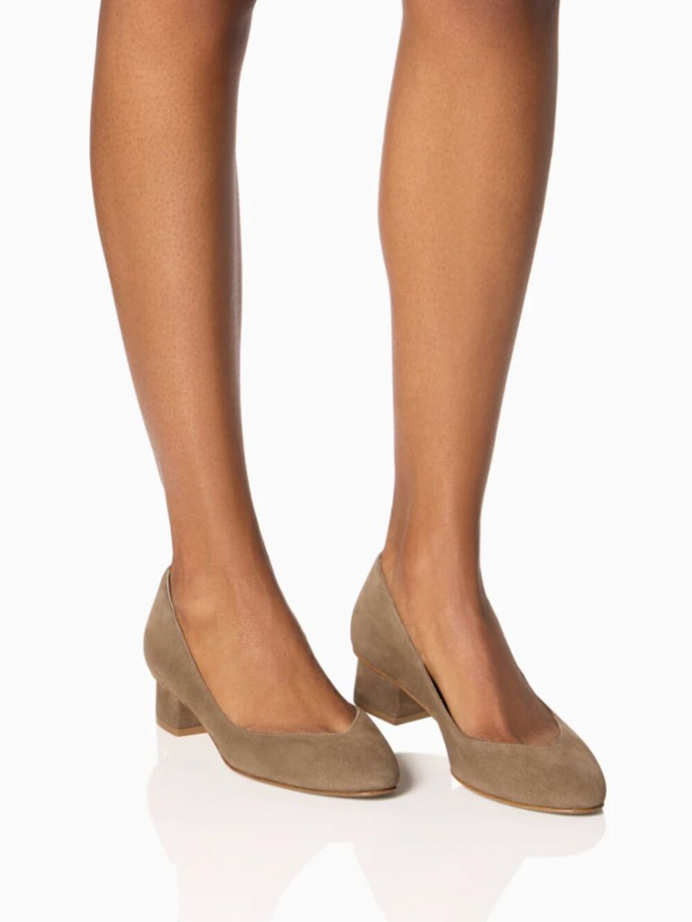 Sarah Flint Laurel 30 Pumps Suede Taupe 37 NWT
